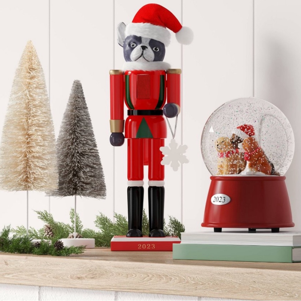 2023 Target Wondershop French Bulldog Nutcracker - Picture 2 of 5